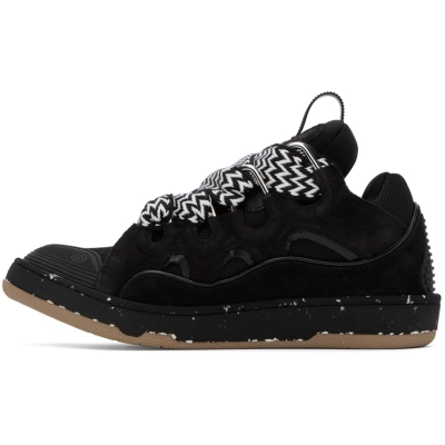 Lanvin Curb Sneakers 'Black' 01
