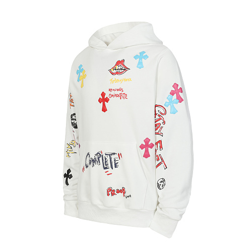 Chrome Hearts Pullover Hoodie-3190#