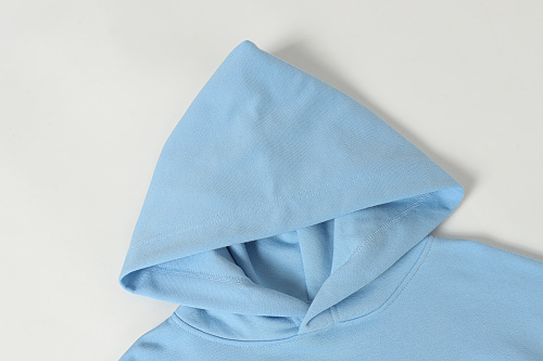 Chrome Hearts Pullover Hoodie Sky Blue--3193#