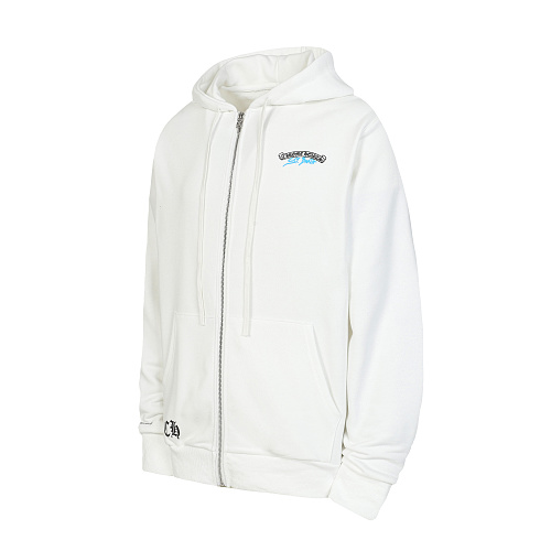 Chrome Hearts Zip‑Up Hoodie-K02