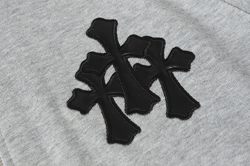 Chrome Hearts Zip‑Up Hoodie-K04