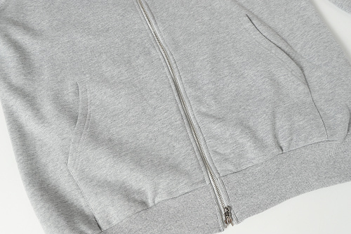 Chrome Hearts Zip‑Up Hoodie-K04