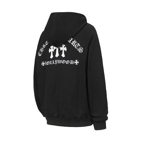 Chrome Hearts Zip‑Up Hoodie-K05