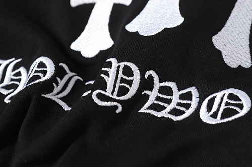 Chrome Hearts Zip‑Up Hoodie-K05