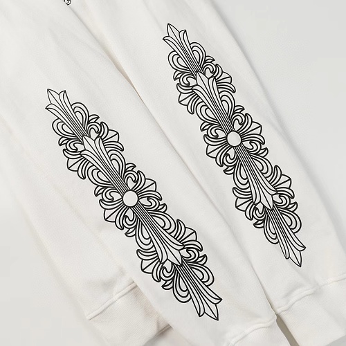 Chrome Hearts Zip‑Up Hoodie-K13