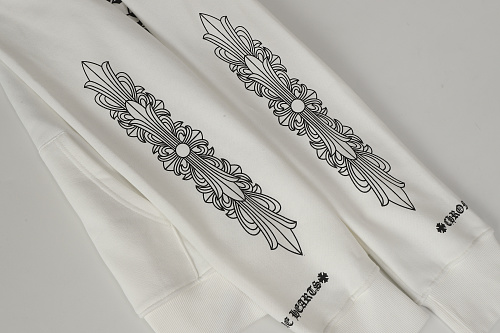Chrome Hearts Zip‑Up Hoodie-K14