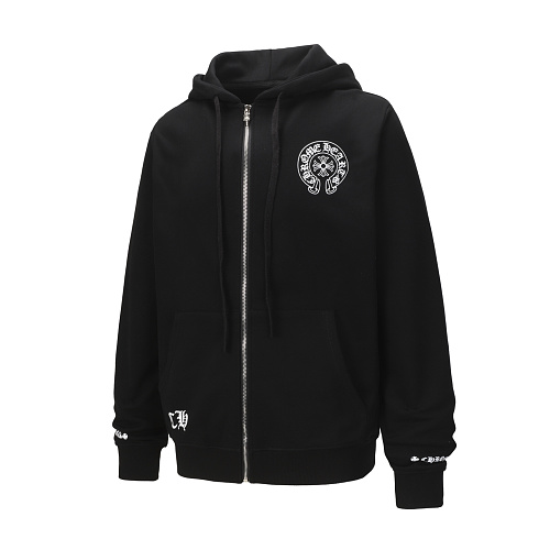 Chrome Hearts Zip‑Up Hoodie-K14