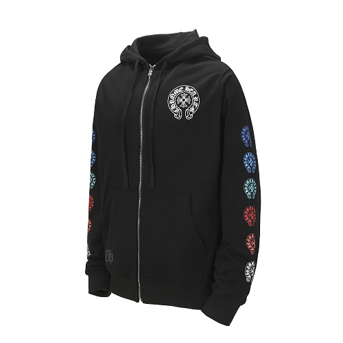 Chrome Hearts Zip‑Up Hoodie-K19