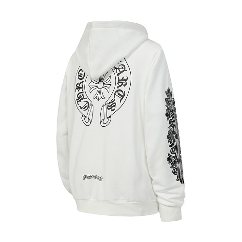 Chrome Hearts Zip‑Up Hoodie-K22