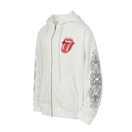 Chrome Hearts Zip‑Up Hoodie-K25