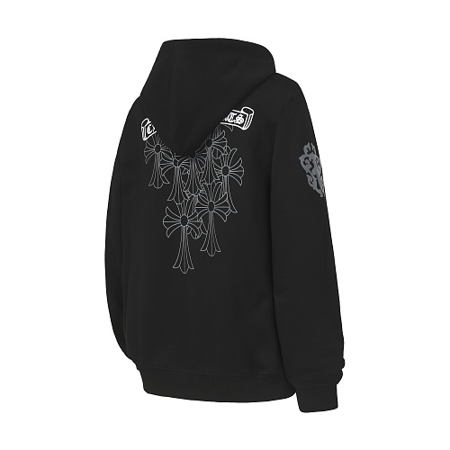 Chrome Hearts Zip‑Up Hoodie-K29
