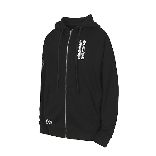 Chrome Hearts Zip‑Up Hoodie-K29