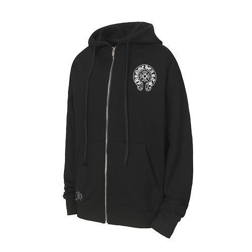 Chrome Hearts Zip‑Up Hoodie-K32