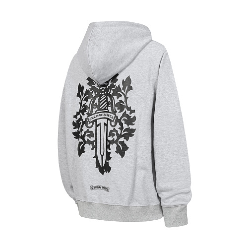 Chrome Hearts Zip‑Up Hoodie-K33