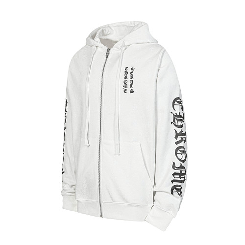 Chrome Hearts Zip‑Up Hoodie-K35
