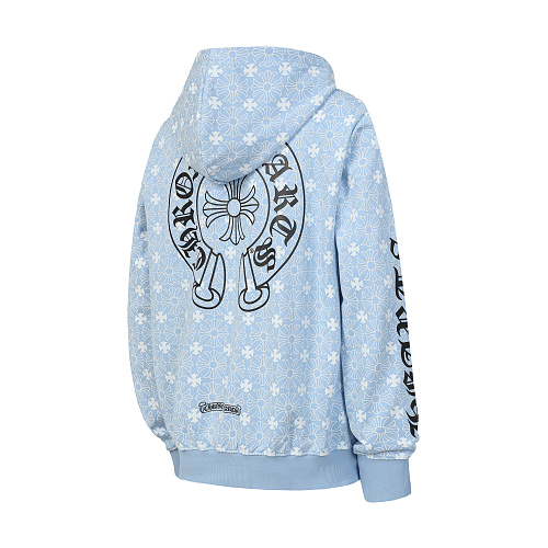 Chrome Hearts Zip‑Up Hoodie-K35