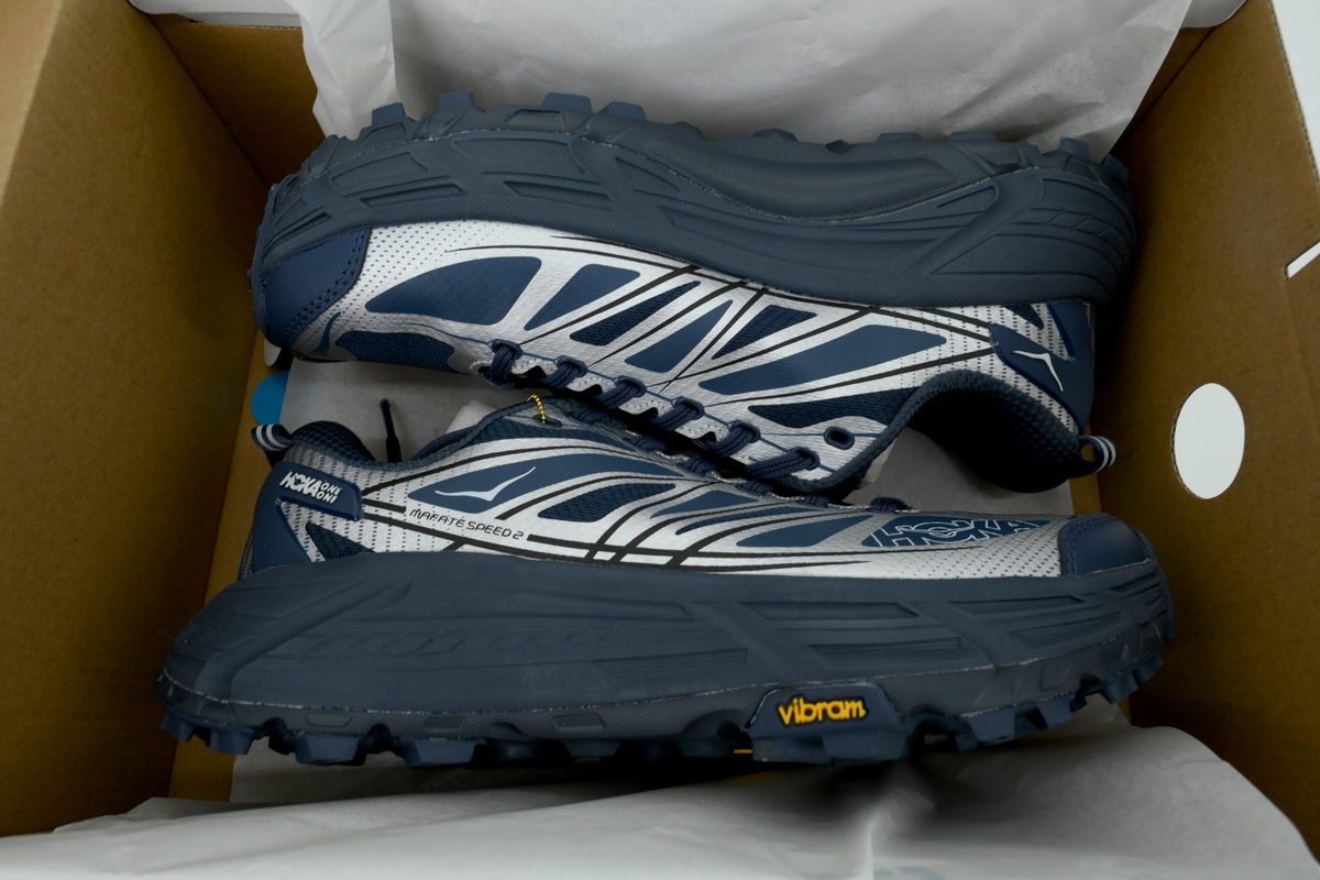 HOKA Mafate Speed 2 'Varsity Navy Silver' 1126851-VYNV 