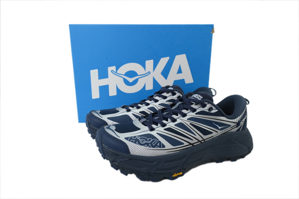HOKA Mafate Speed 2 'Varsity Navy Silver' 1126851-VYNV 