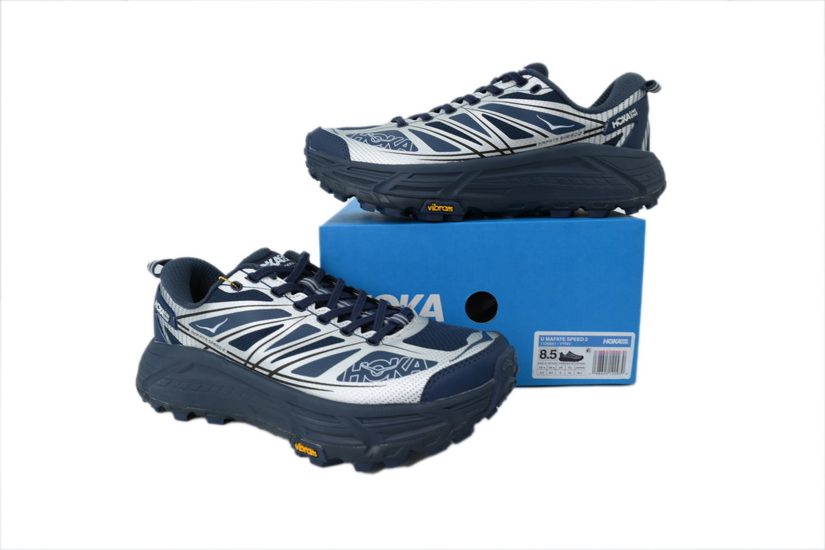 HOKA Mafate Speed 2 'Varsity Navy Silver' 1126851-VYNV 