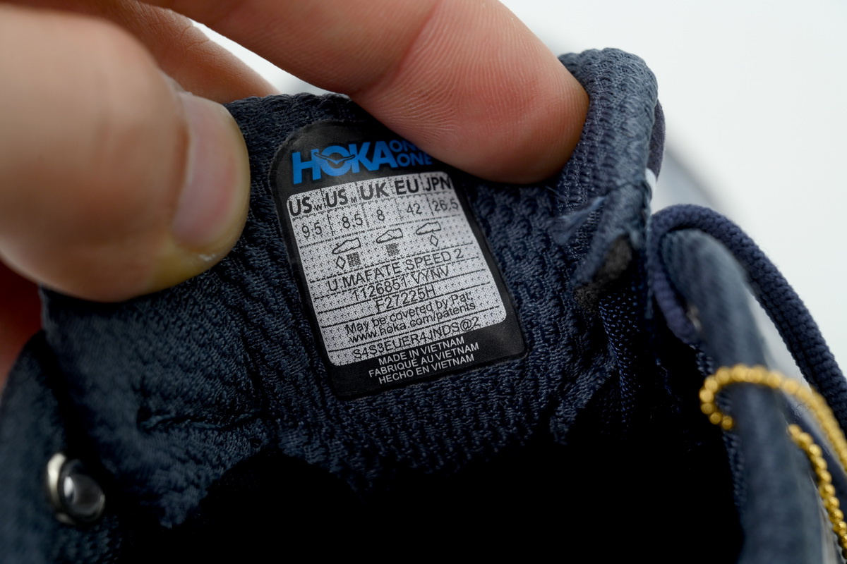HOKA Mafate Speed 2 'Varsity Navy Silver' 1126851-VYNV 
