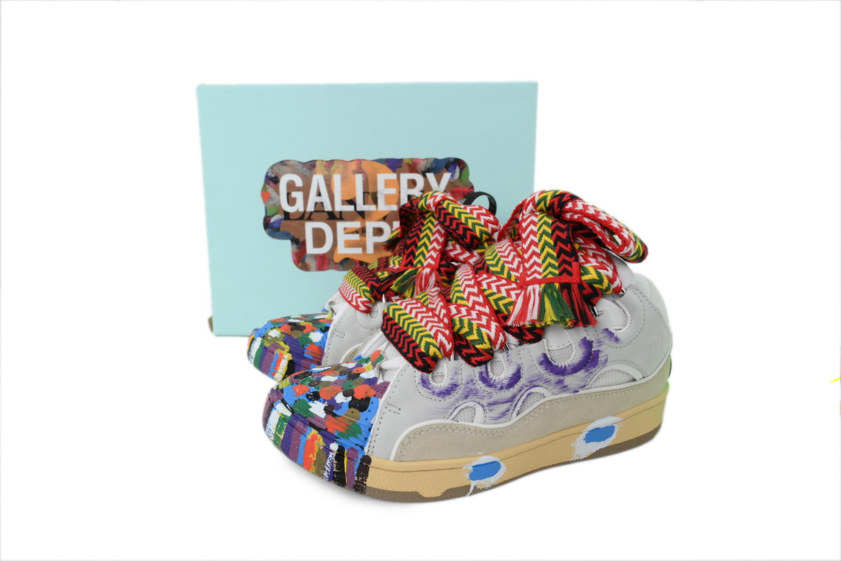 LANVIN White Graffiti E2100S1 