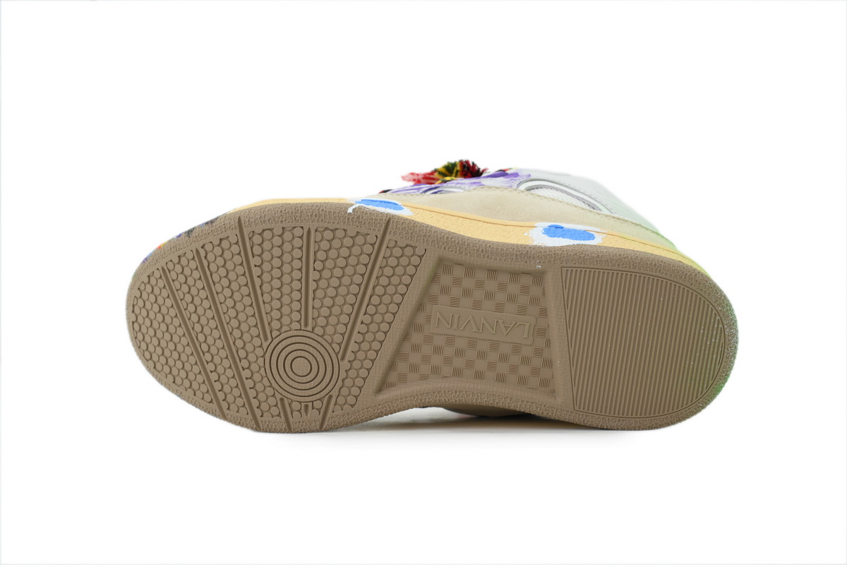 LANVIN White Graffiti E2100S1 