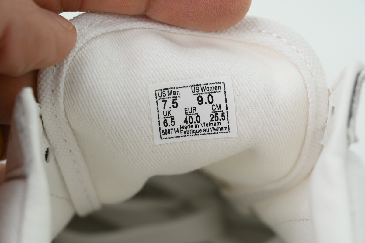 PK God Batch Comme des Garçons x Vans OG Old Skool LX 'Sidewall - White' VN0A4P3XQLZ