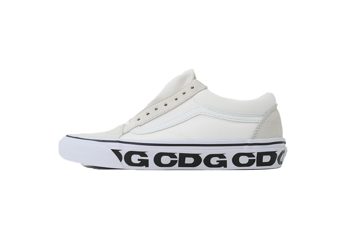 PK God Batch Comme des Garçons x Vans OG Old Skool LX 'Sidewall - White' VN0A4P3XQLZ
