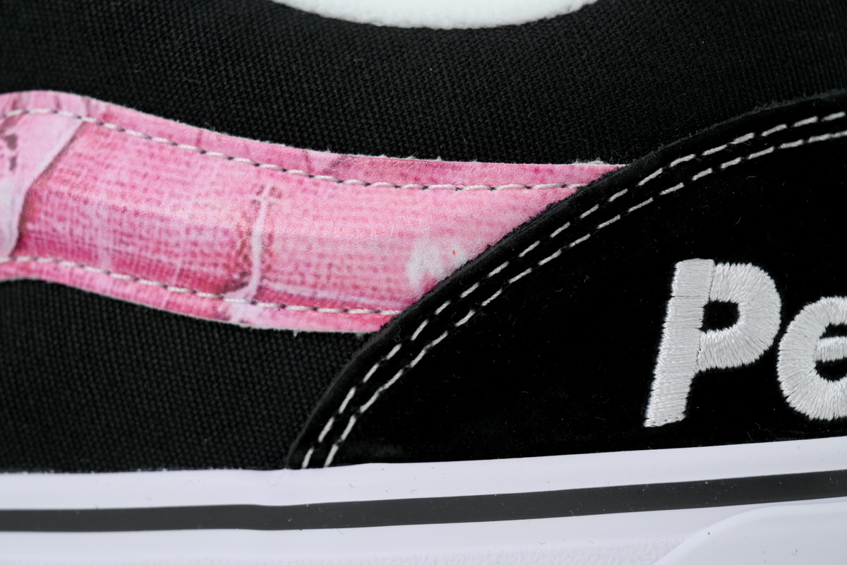 PK God Batch Peaches x Vans Knu-Skool 'Black Pink' VN0009QCB9P