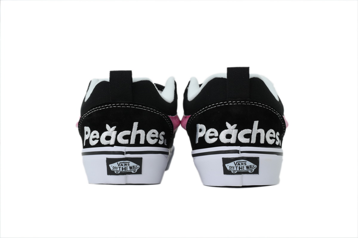 PK God Batch Peaches x Vans Knu-Skool 'Black Pink' VN0009QCB9P