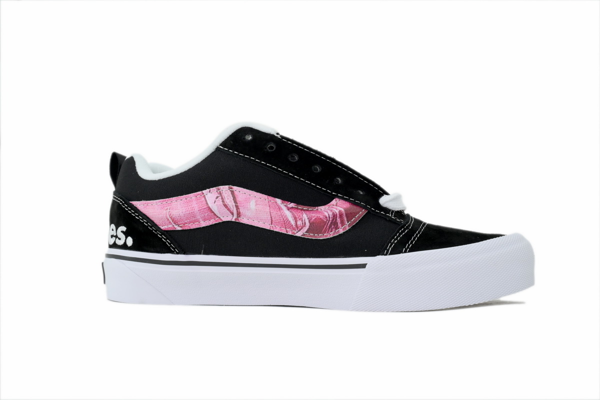 PK God Batch Peaches x Vans Knu-Skool 'Black Pink' VN0009QCB9P