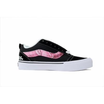 PK God Batch Peaches x Vans Knu-Skool 'Black Pink' VN0009QCB9P 02