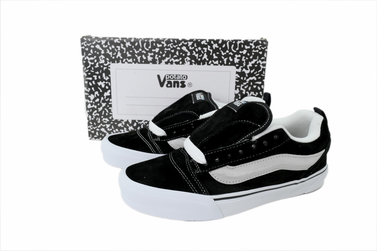 PK God Batch Vans Vault UA Knu-Skool VR3 LX Imran Potato Black White VN0A7Q5JB3P