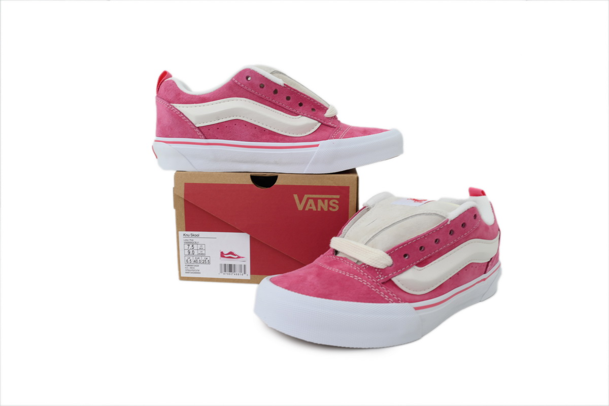 PK God Batch Vans Knu-Skool 'Retro Pink' VN0009QCBJ1
