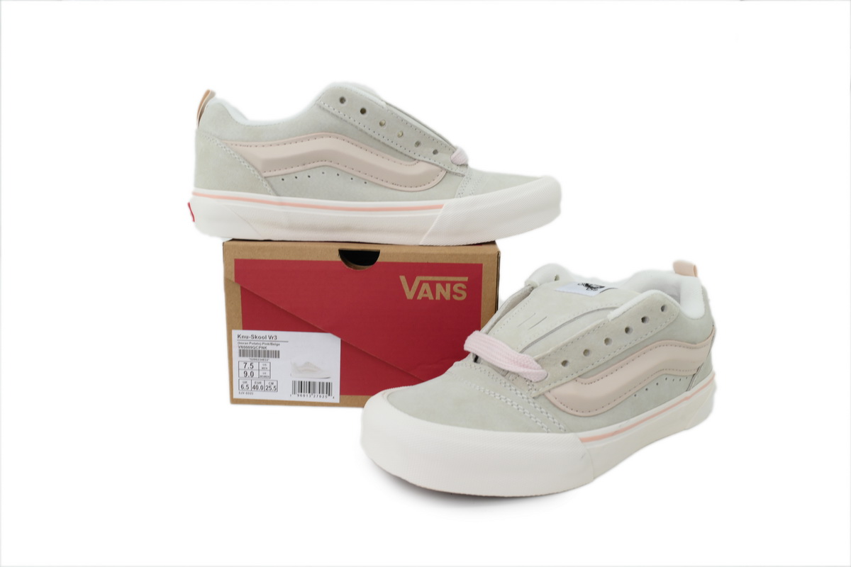 PK God Batch Vans Knu-Skool 'Sorbet Pastel Pink'  VN0009QCPNK