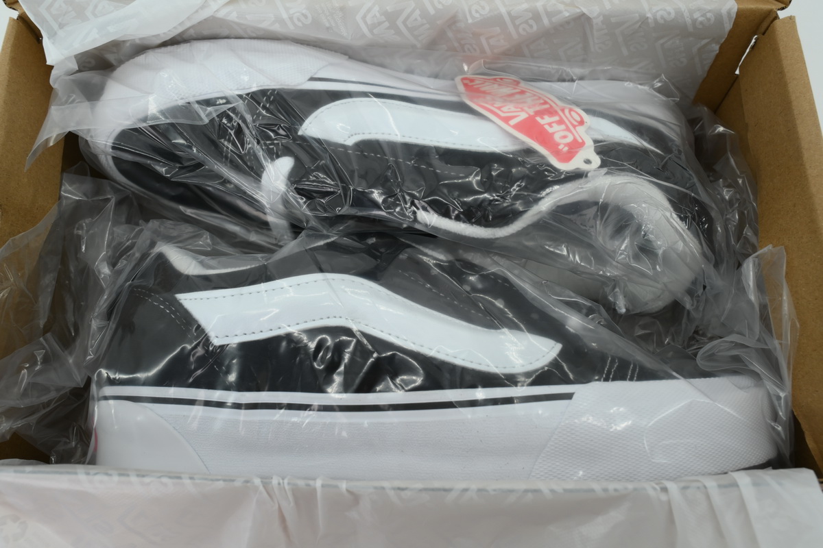 PK God Batch Vans Knu-Skool 'Black White' VN0009QC6BT