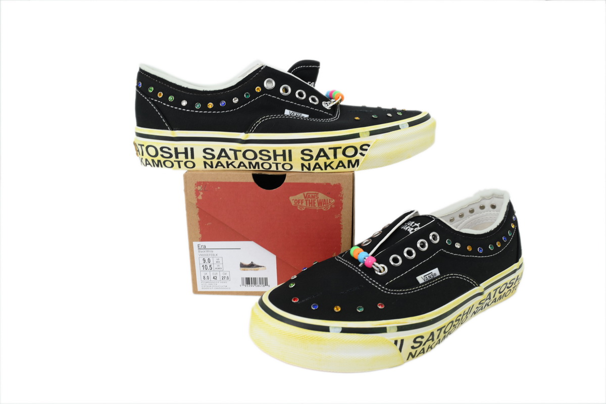PK God Batch Satoshi Nakamoto x Vans Era 95 'Lucky Charms' VN000EFEBLK