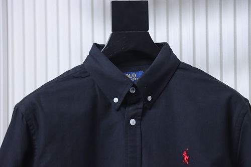 Ralph Lauren Classic Fit Oxford Long-Sleeve Shirt Black