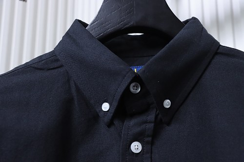 Ralph Lauren Classic Fit Oxford Long-Sleeve Shirt Black
