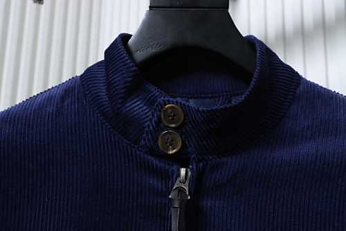 Ralph Lauren Corduroy Harrington Jacket Navy blue
