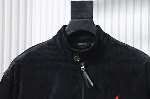  Ralph Lauren Corduroy Harrington Jacket Black