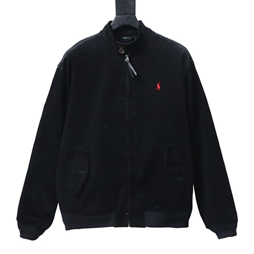 Ralph Lauren Corduroy Harrington Jacket Black