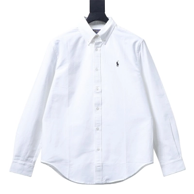Ralph Lauren Classic Fit Oxford Long-Sleeve Shirt White 01