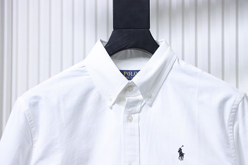 Ralph Lauren Classic Fit Oxford Long-Sleeve Shirt White