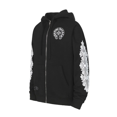 Chrome Hearts Zip‑Up Hoodie-K22+Purple Brand Fashion Men Jeans YZ072421 02