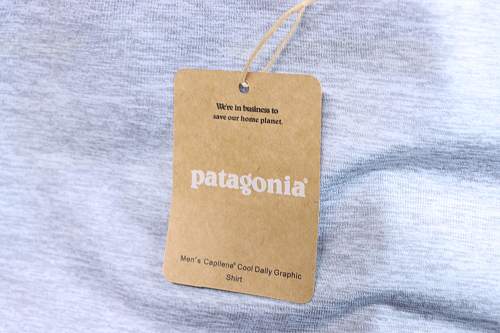 Patagonia Men's Capilene Cool Daily Graphic Long‑Sleeve Shirt Grey
