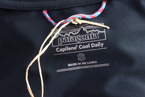 Patagonia Men's Long‑Sleeved Capilene Cool Daily Graphic Shirt Black