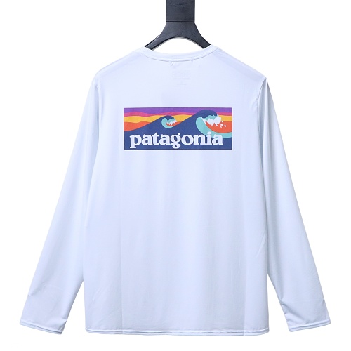 Patagonia Men's Capilene Cool Daily Graphic Long‑Sleeve Shirt White