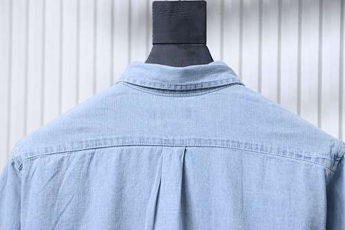 Ralph Lauren Classic‑Fit Cotton‑Chambray Button‑Down Shirt Blue