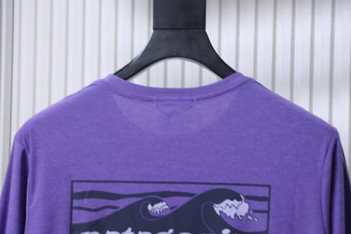 Patagonia Men's Capilene Cool Daily Graphic Long‑Sleeve Shirt Purple